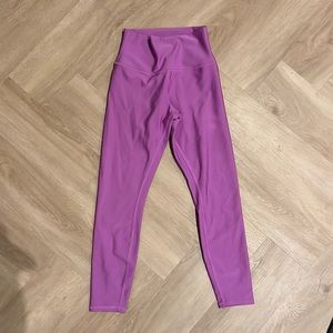 ALO pink leggings size Small